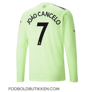Manchester City Joao Cancelo #7 Tredjetrøje 2022-23 Langærmet